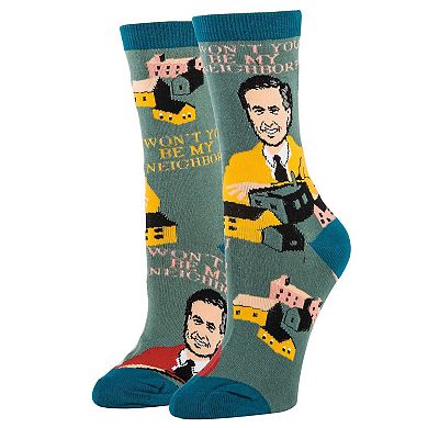 Women's Crew Socks -Be My Neighbor