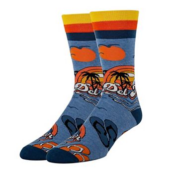 Men's Crew Socks -Del Mar