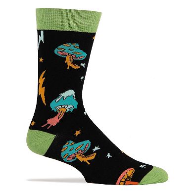 Men's Crew Socks -Shrooms