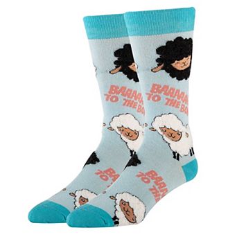 Men's Crew Socks -Baaah to the Bone