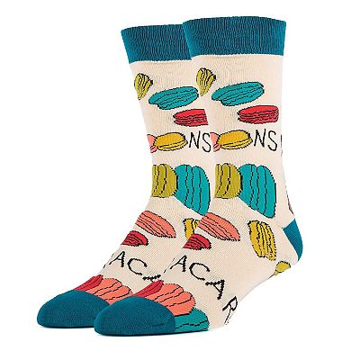 Men's Crew Socks -Macaroons