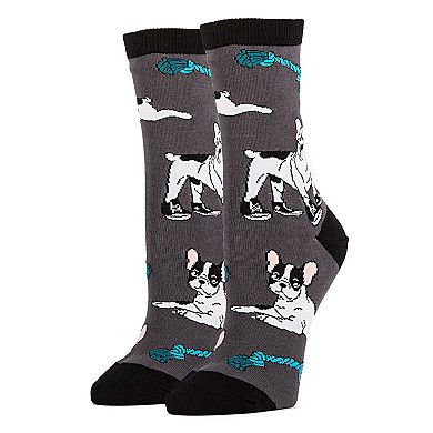 Women's Crew Socks -Pardon My