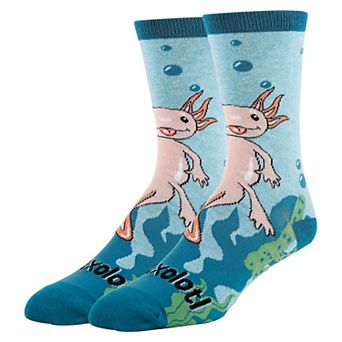 Men's Crew Socks -Axolotl Spirit
