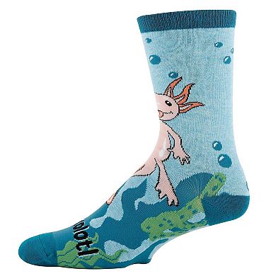 Men's Crew Socks -Axolotl Spirit
