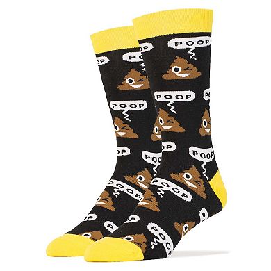 Men's Crew Socks -Poop!