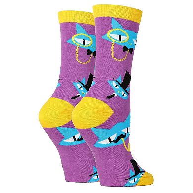 Women's Crew Socks -Le Fancy Cats