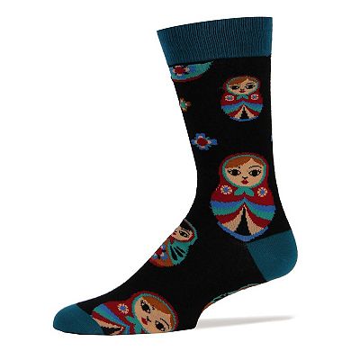 Men's Crew Socks -Matryoshka