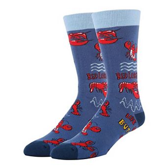 Men's Crew Socks -Red Lobstah