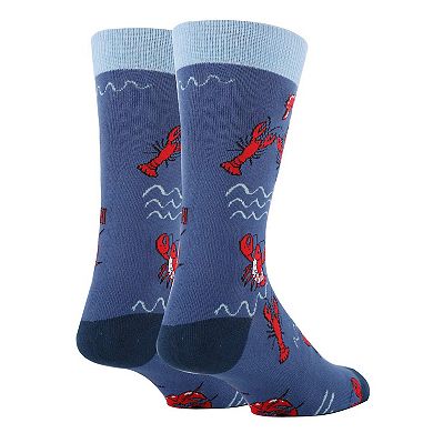 Men's Crew Socks -Red Lobstah