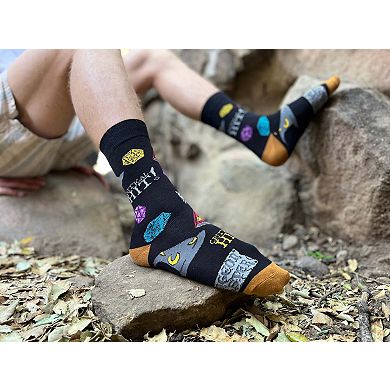 Men's Crew Socks -Something Spells