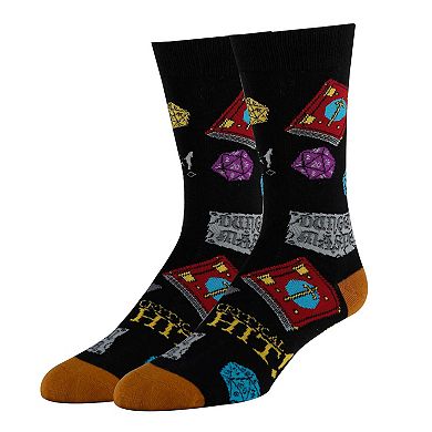 Men's Crew Socks -Something Spells