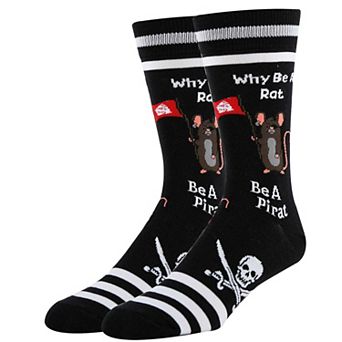 Men's Crew Socks -Pi-Rat