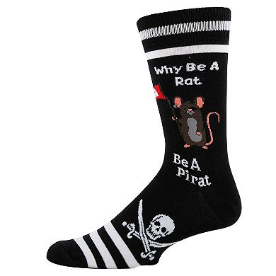 Men's Crew Socks -Pi-Rat