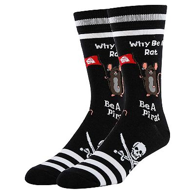 Men's Crew Socks -Pi-Rat