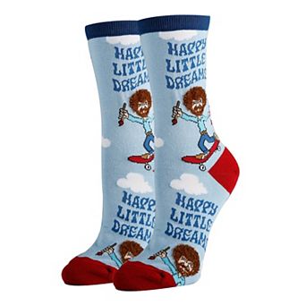 Women's Crew Socks -Happy Little Dreams