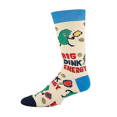 Men's Crew Socks -Pickle Ball
