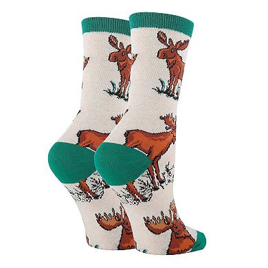Women's Crew Socks -Mommy Moose
