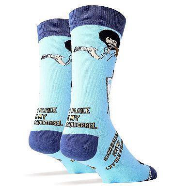 Men's Crew Socks -Little Squirrel