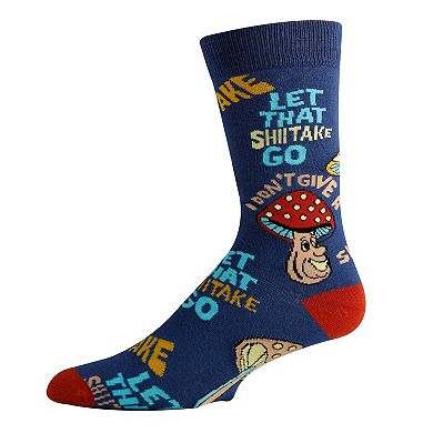 Men's Crew Socks -Let That Shhh