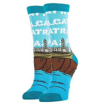 Women's Crew Socks -Alcatraz