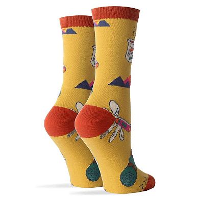 Women's Crew Socks -Adventure