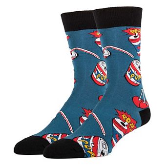 Men's Crew Socks -Cherry Pop