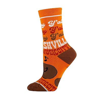 Women's Crew Socks -Hey Y'all