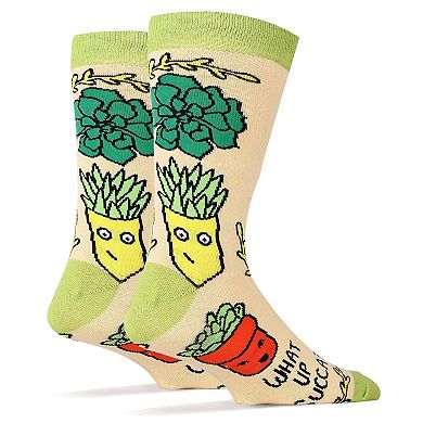 Men's Crew Socks -What Up Succa