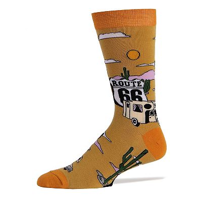 Men's Crew Socks -Get Your Kicks
