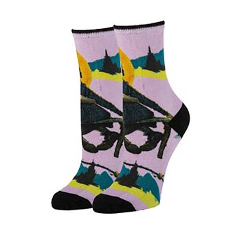 Women's Crew Socks -Spooners