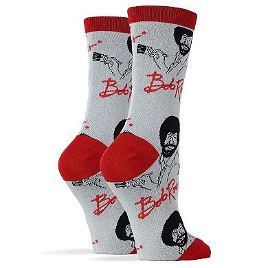 Women's Crew Socks -It's Bob Ross