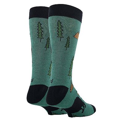 Men's Crew Socks -Bear Poop