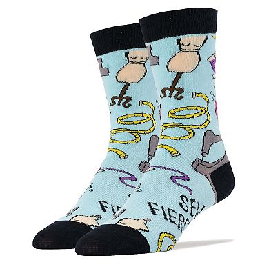 Men's Crew Socks -Sew Fierce