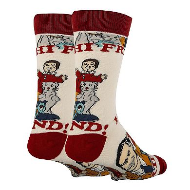 Men's Crew Socks -Hi, Friend!