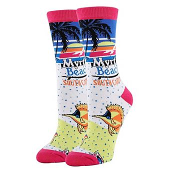Women's Crew Socks -Myrtle Beach