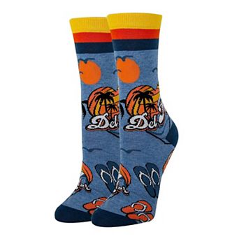 Women's Crew Socks -Del Mar