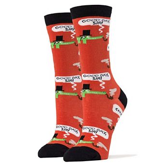 Women's Crew Socks -Good Day Sir!
