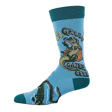 Men's Crew Socks -Go Green