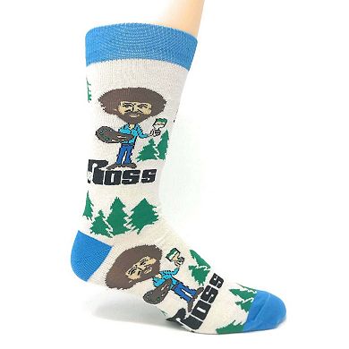 Men's Crew Socks -Always Bob Ross