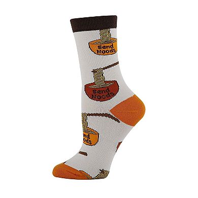 Women's Crew Socks -Send Noods