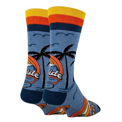 Men's Crew Socks -Oceanside