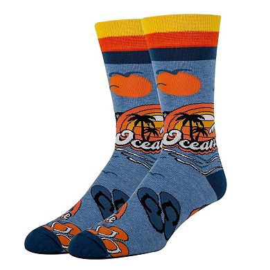 Men's Crew Socks -Oceanside