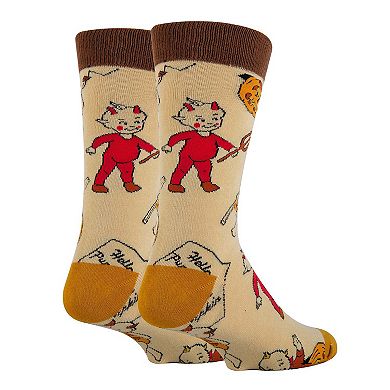 Men's Crew Socks -Hello Pumpkin