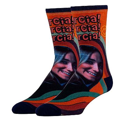 Men's Crew Socks -Marcia, Marcia!