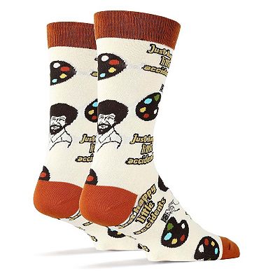 Men's Crew Socks -Happy Lil Accidents