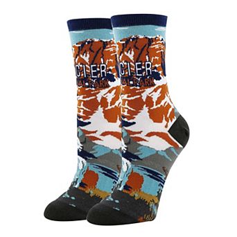 Women's Crew Socks -The Glaciers