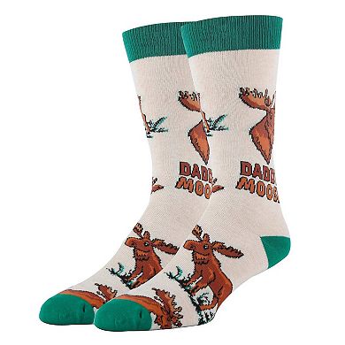 Men's Crew Socks -Daddy Moose
