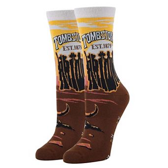 Women's Crew Socks -Tombstone