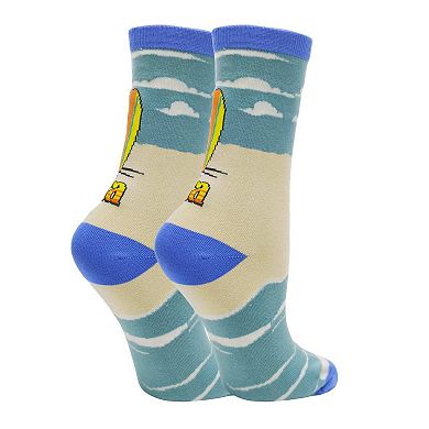 Women's Crew Socks -La Jolla