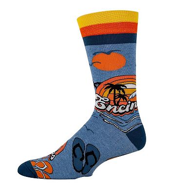 Men's Crew Socks -Encinitas